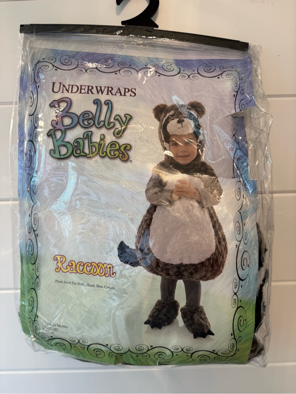 Belly Babies Raccoon Costume for Kids | 2-4T